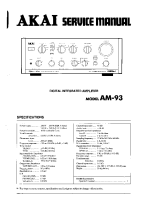 Akai AM-93-Service-Manual